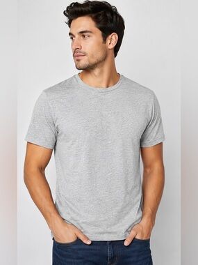 KMA Light Gray Ultra-Soft Stretch Tee Shirt